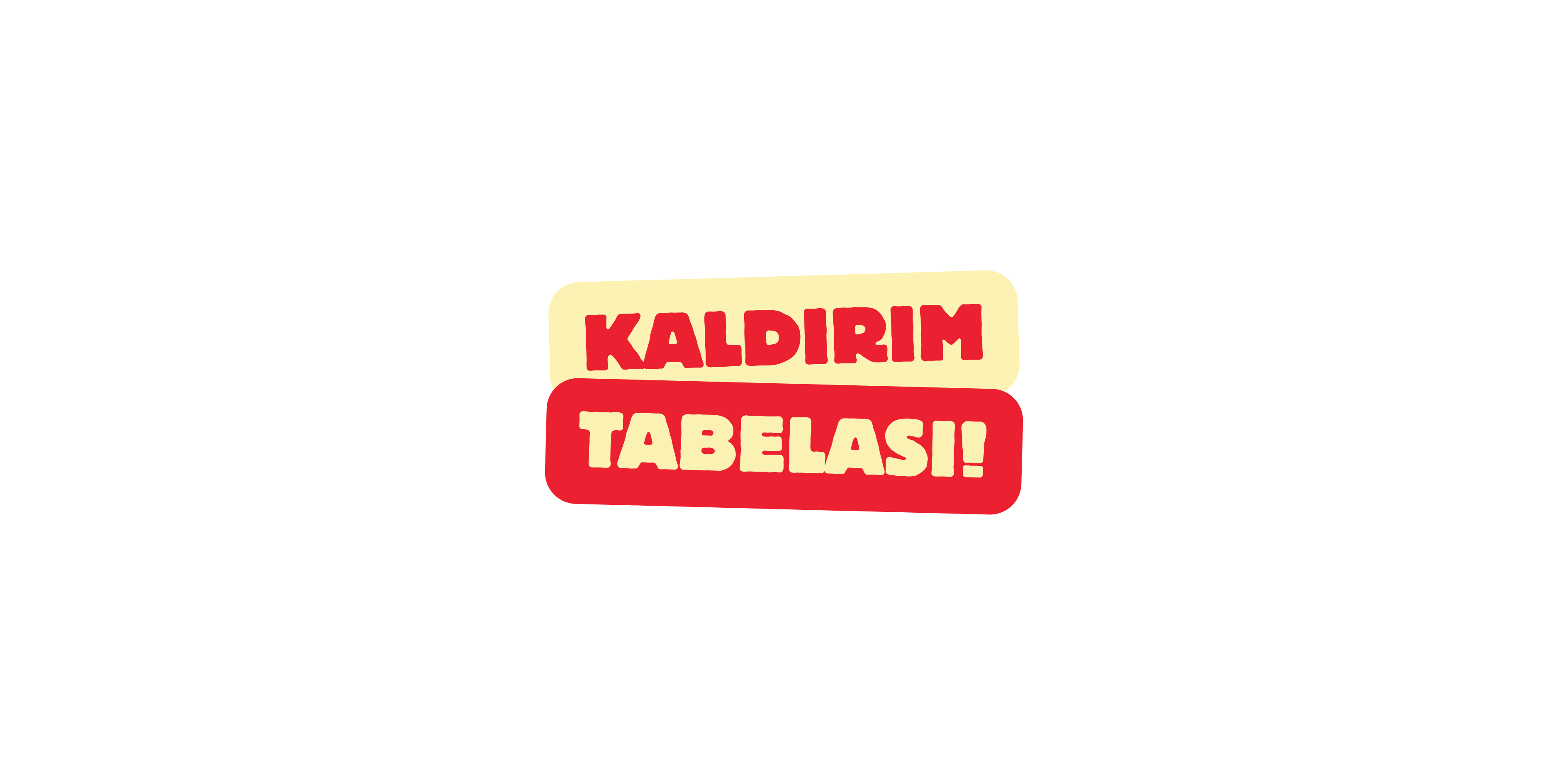 Kaldırım Tabelası